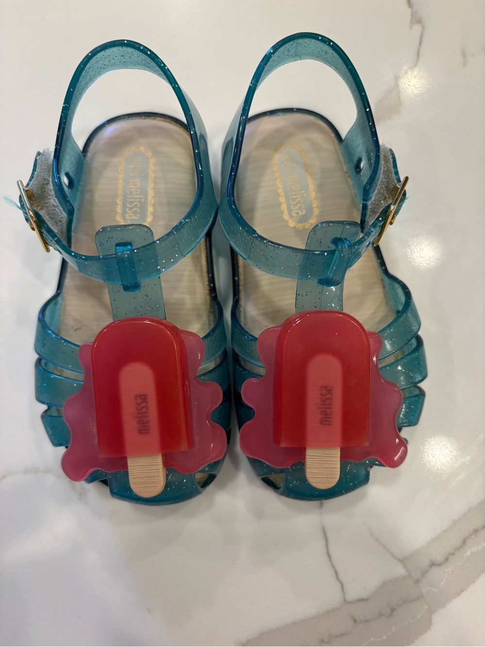 Mini Melissa Aranha popsicle jelly sandals